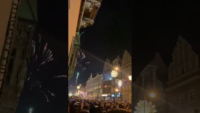 Новогодние салюты Польша смотреть онлайн