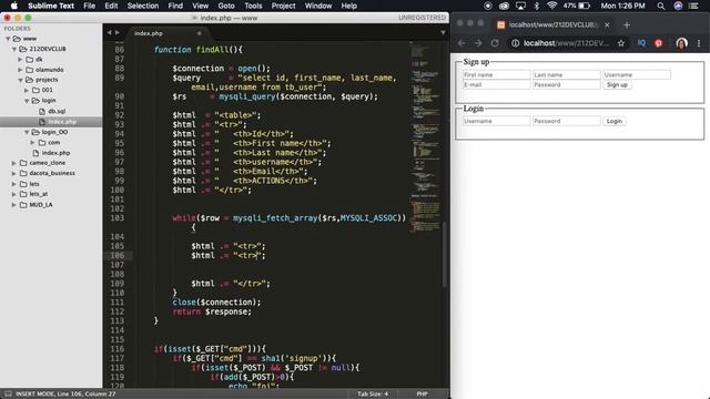 Como criar um sistema de login com php e mysql para iniciantes Parte#2 смотреть онлайн