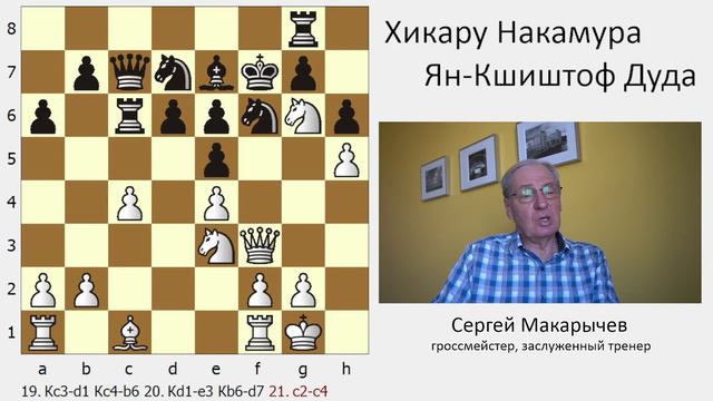 Накамура - Дуда. Для кого число 13 стало счастливым? Турнир претендентов, 13 смотреть онлайн
