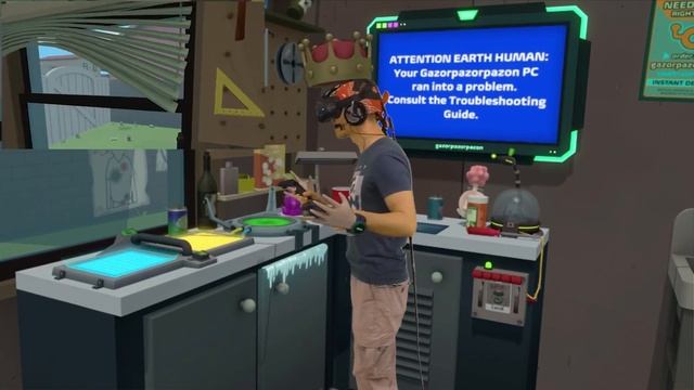 Rick and Morty: Virtual Rick-ality часть 1 В СМЕШАННОЙ РЕАЛЬНОСТИ с HTC VIVE смотреть онлайн