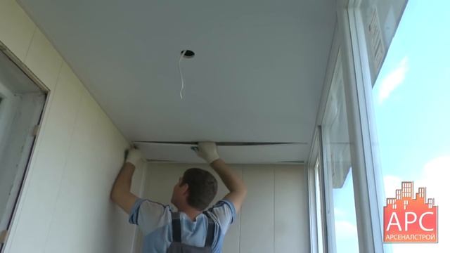 Технология обшивки лоджии П-68 пластиковыми панелями под ключ смотреть онлайн