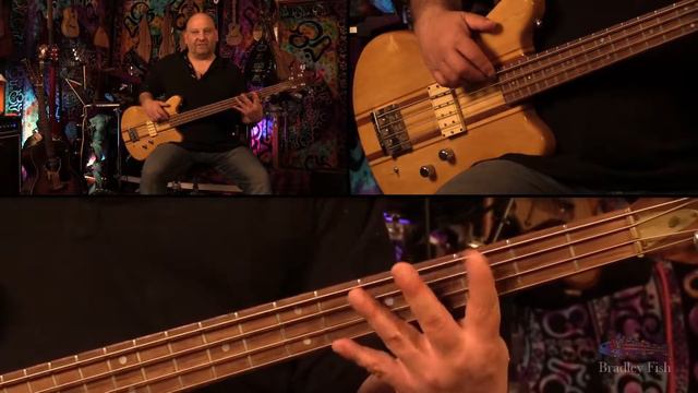 A Min Pentatonic Scale 2nd Position - BASS in 2 Minutes! смотреть онлайн