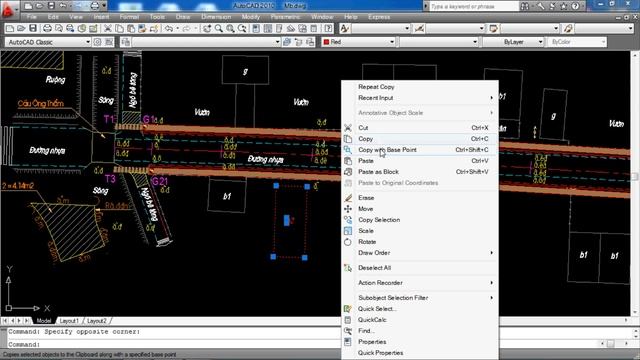 Autocad hay- Cách COPY đối tượng theo đúng tọa độ giữa 2 bản vẽ. How to copy the object coordinates смотреть онлайн