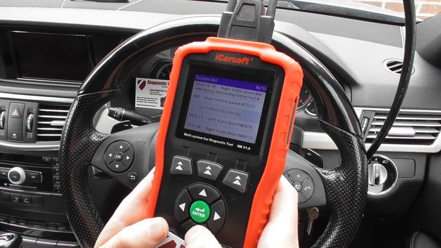 Mercedes GL Class W166 iCarsoft MB V1.0 Best Diagnostic Tool System & Vehicle Coverage Review смотреть онлайн