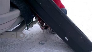 Погрузка мотособаки Baltmotors в автомобиль часть 1.