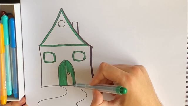 РИСУЕМ ДОМИК | КАК ПРАВИЛЬНО НАРИСОВАТЬ ДОМИК | DRAW A HOUSE | HOW TO DRAW A HOUSE CORRECTLY смотреть онлайн