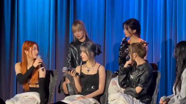 르세라핌 at 그래미 뮤지엄 글로벌 스핀 라이브 (LE SSERAFIM at GRAMMY MUSEUM global spin live) смотреть онлайн
