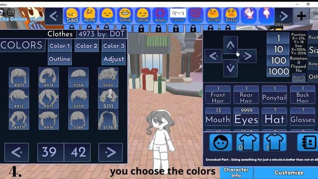 6 hairstyles for gacha online смотреть онлайн