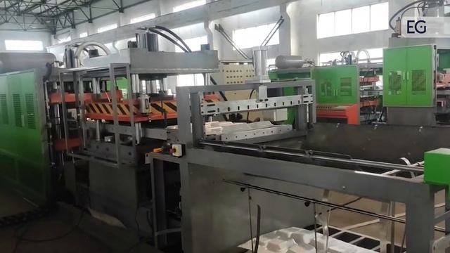 Формовочное оборудование для производства посуды из вспененного полиэтилена FS-FPP-75-90 смотреть онлайн