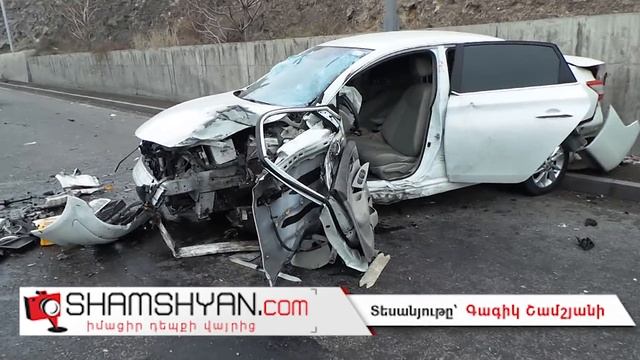 Ավտոմեքենաների ջարդ՝ Երևանում. բախվել են Infiniti-ին, Nissan-ը, Toyota Vitz-ն ու Opel-ը смотреть онлайн
