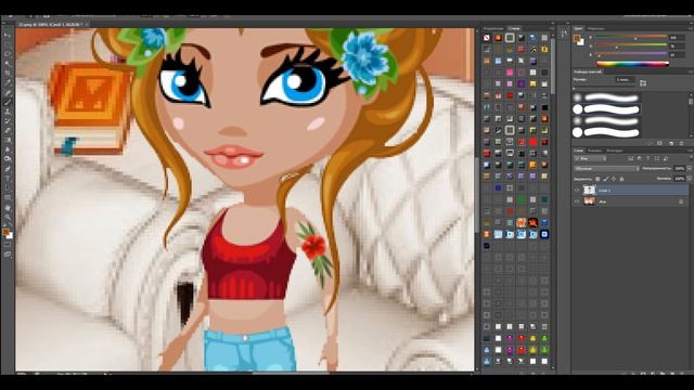 Уроки фотошопа #1 [Вырезка] смотреть онлайн