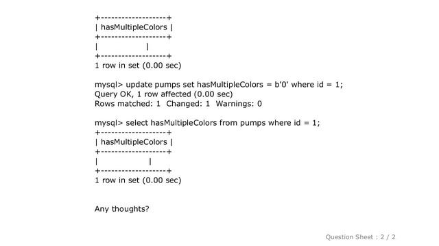MySQL : MySQL always returning BIT values as blank смотреть онлайн