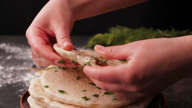 Раздуваются как шар! Чудесные лепешки домашнего приготовления | Cookrate - Русский смотреть онлайн