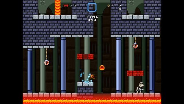 SMBX 1.4.5 - Rainbow Mario Starman Effect смотреть онлайн