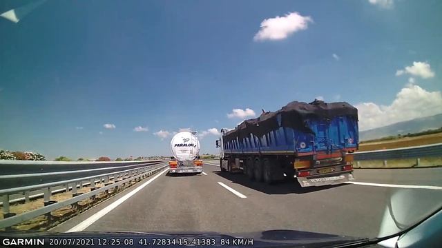 DRIVE #1555: Bari-Pescara (Italy) (timelapse 4x) *Read Description*