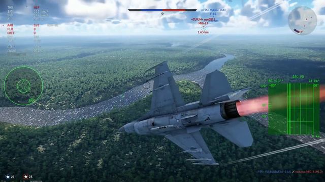 War Thunder F-16A BLOCK 15 ADF IS HERE! AIM-7M's For BVR! For Italy & US!