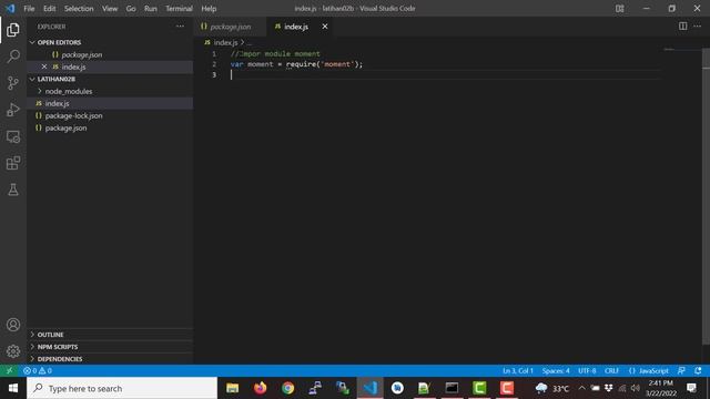 Node JS 02c - NPM (Node Package Manager) смотреть онлайн
