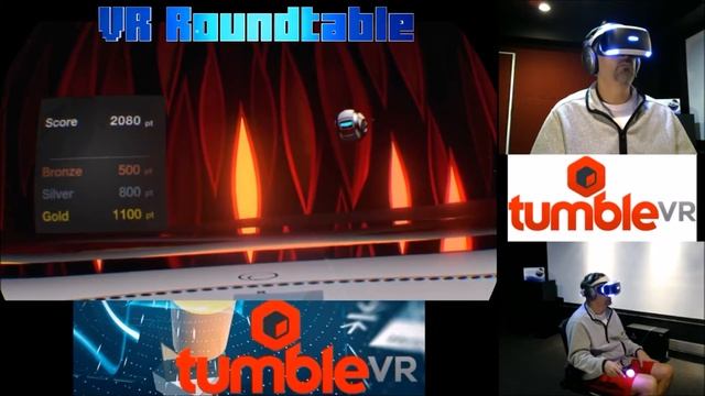 VR Roundtable - Anthony plays Tumble VR смотреть онлайн