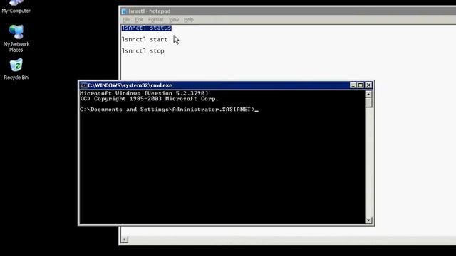 oracle listener check status смотреть онлайн