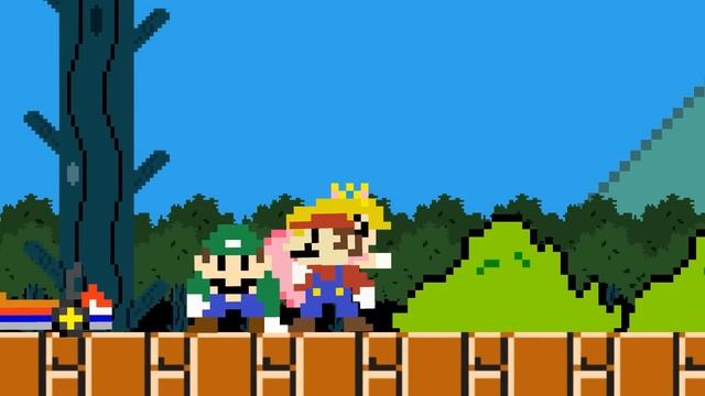 Mario And Luigi Vs Bowser Prison Escape Rescue Peach | Game Animation