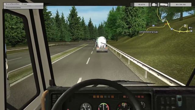 Прохождение мода ПОСТ СССР! Eurotruck Simulator 2008