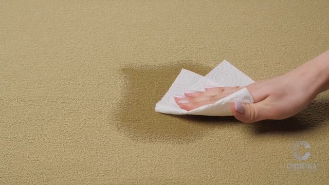 Как удалить загрязнение от сока с букле Coco