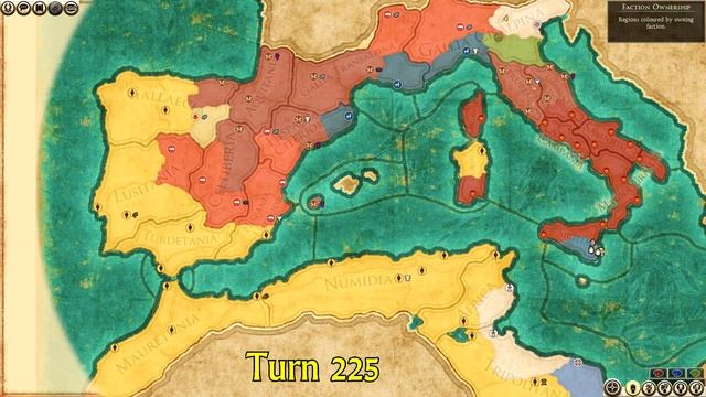 Hannibal at the Gates - CAMPAIGN TIMELAPSE (Total War: Rome 2) смотреть онлайн
