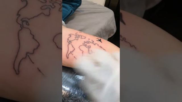 World map tattoos ( SL CID TATTOOS ) смотреть онлайн