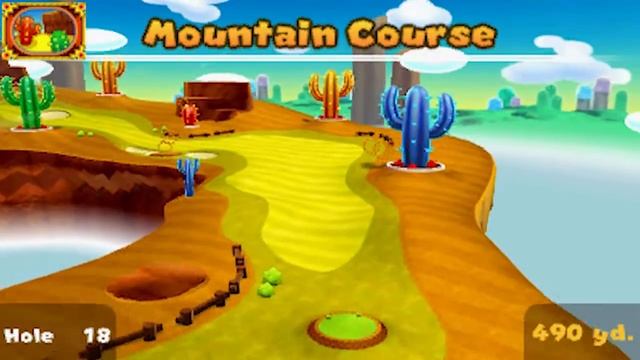 Mario Golf World Tour Walkthrough - Mountain Course Challenges - 100 Coins (3DS) смотреть онлайн