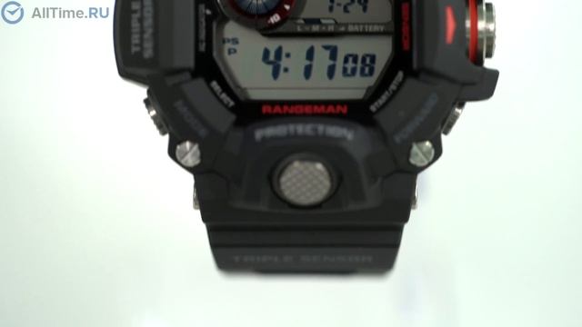 Обзор часов Casio G-SHOCK GW-9400-1E. Японские наручные часы. Alltime смотреть онлайн