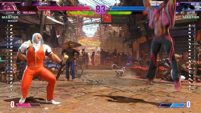 【スト6】KAKERU(JP) vs ふーど (ディージェイ) STREET FIGHTER 6【Key display on】【4K】 смотреть онлайн