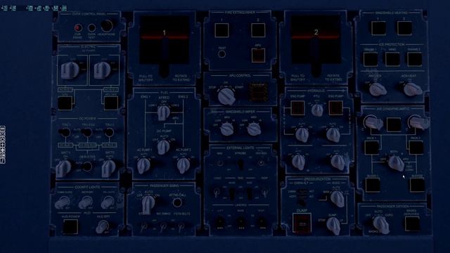 X-plane 11 | X-Crafts | Embraer | E-195 V 2.01 | Cold And Dark | LFPO - ENGM