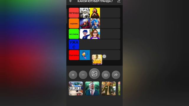 ТИР-ЛИСТ ЮТУБЕРОВ ГРАНД МОБАЙЛ
