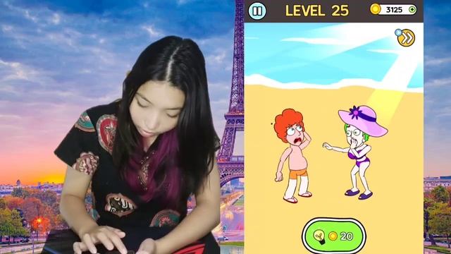 Draw Lady Game Level 1-50 Walkthrough смотреть онлайн