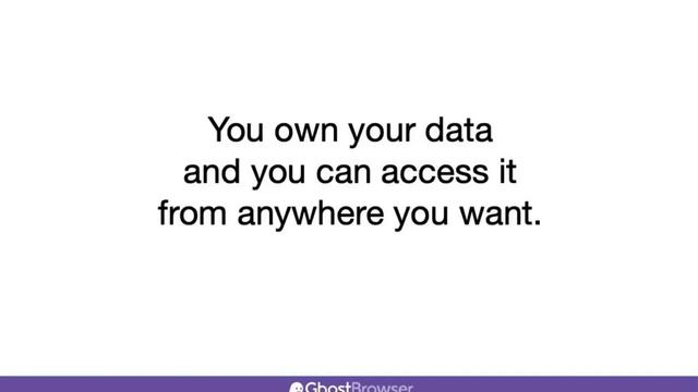 Ghost Browser's Private Data Sync смотреть онлайн