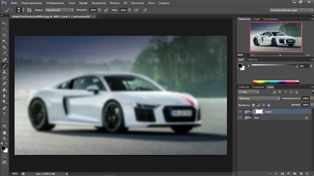 Урок №1. Как размыть задний фон в Photoshop? смотреть онлайн