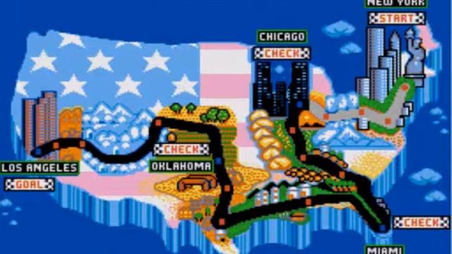 Megadrive:Turbo Outrun Enhanced Colors VS Original смотреть онлайн
