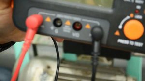 How to use insulation tester (in Bisaya)