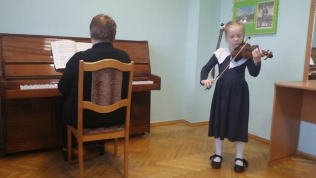 Чеботаревич София, 8 лет. Н. Бакланова "Колыбельная" Обуховская ДШИ смотреть онлайн
