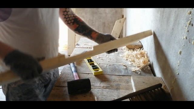 Оригинальная лавка со столиком в гараж! Своими руками! смотреть онлайн