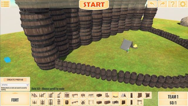 Build Shelters Out Of Wooden Crates To Fight Monsters - Animal Revolt Battle Simulator смотреть онлайн