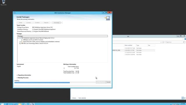 IBM websphere application server9.x.x installation on windows plus newer fixpack смотреть онлайн