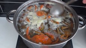 Как варить ЧЕРНОМОРСКИХ КРАБОВ! Вы готовите неправильно краба???