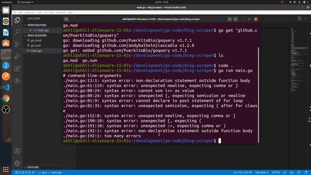 Golang BING.Com Scraper - PART - 6 [ FINALE ] - Build A Web Scraper With Golang смотреть онлайн