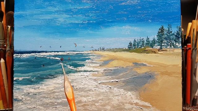 Fun Day Out - Oil Painting смотреть онлайн