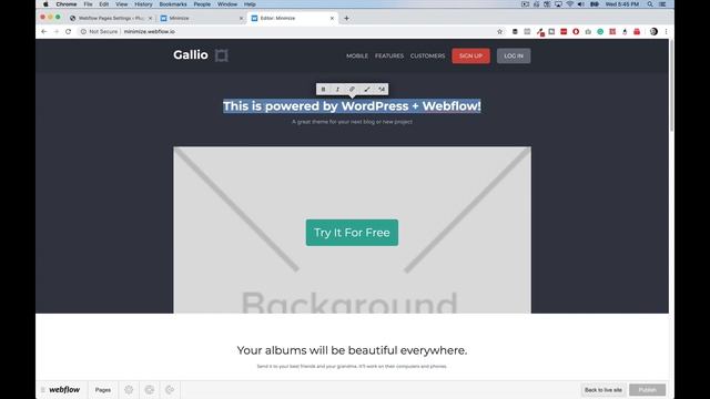 Webflow WordPress plugin the FUTURE of page building? ?PREVIEW! смотреть онлайн