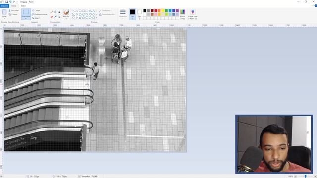 Sistema Contador de Pessoas Escada Rolante - Opencv Python смотреть онлайн