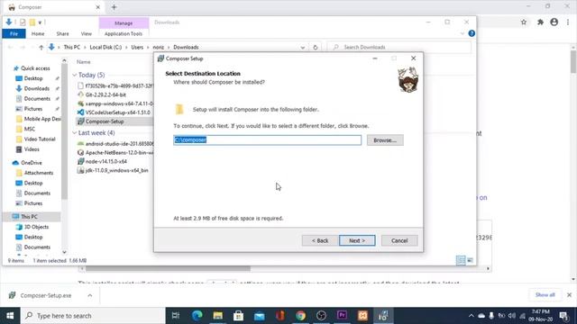 Tutorial Install Composer смотреть онлайн