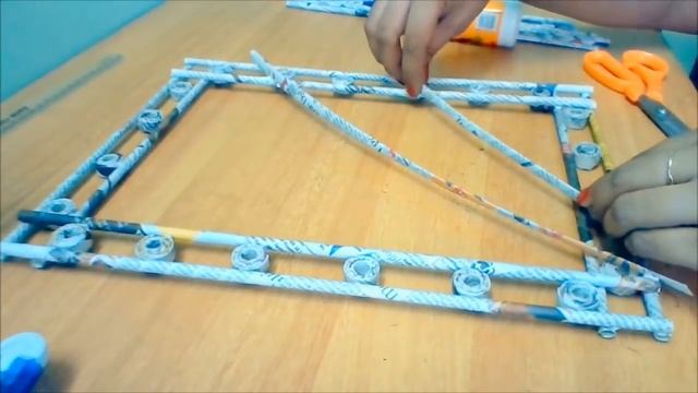 Unique DIY idea using old Newspaper and Waste boxes!! || Best out of waste смотреть онлайн