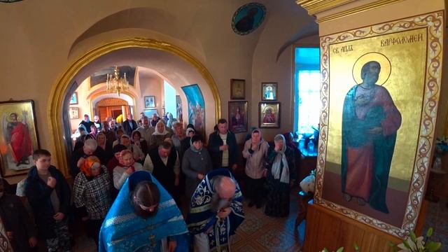 Покров Пресвятой Богородицы с. Песчанка 14 октября 2022 смотреть онлайн